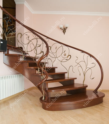 фотография Винтовая лестница vint3 в интерьере