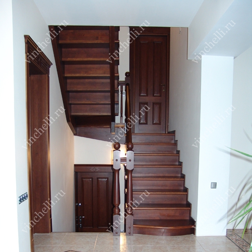 фотография Прямая лестница pryam5v в интерьере