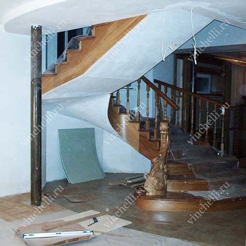 фотография Лестница c поворотом на 180° svk8g в интерьере