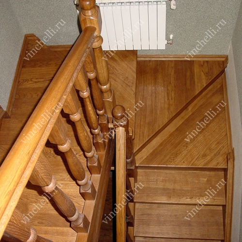 фотография Лестница c поворотом на 180° sv27g в интерьере