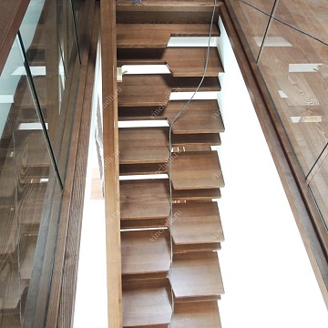 фотография Прямая лестница pryamtv30 в интерьере