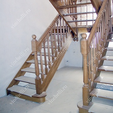 фотография Лестница c поворотом на 180° svt14v в интерьере