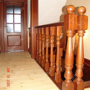 фотография Прямая лестница pryam19v в интерьере